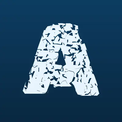 Атлант, бюро путешествий, лого-визитка