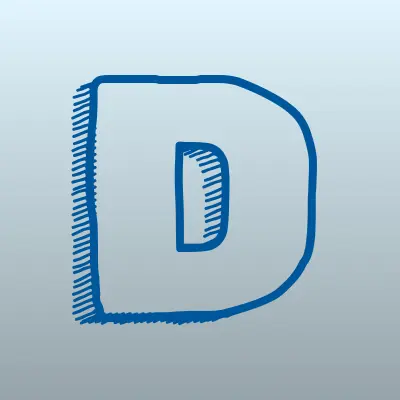 DNS, сеть магазинов цифровой техники, лого-визитка