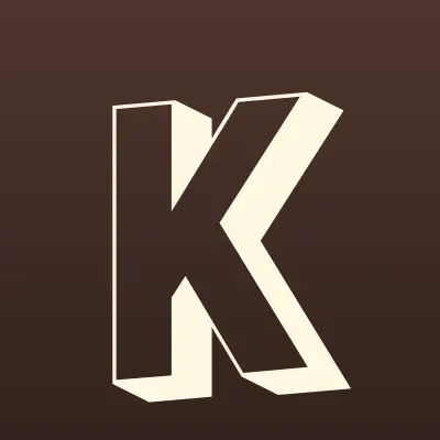 Крендель, сеть кофеен, лого-визитка